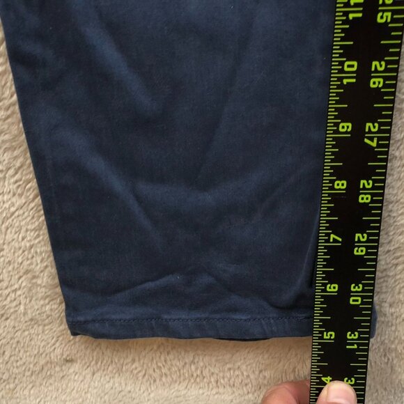 Peter Millar Mens Five-Pocket Pants Size 32 Slim Straight Leg Casual Classic Nav - Picture 3 of 15